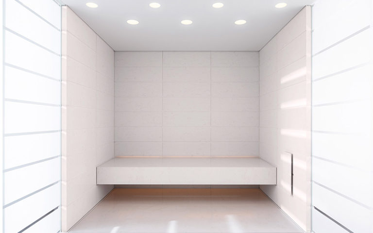 MATTEO THUN - parna turška savna_notranjost