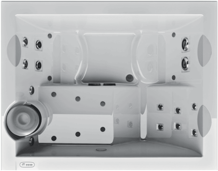 Jacuzzi Unique Porcelan školjka