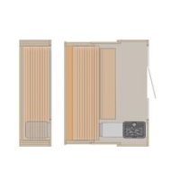 Velikost S1 složljive savne M