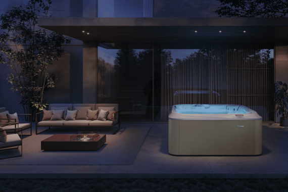 Omnia Porcelain Beige night