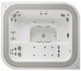 Jacuzzi virtus školjka mala